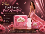 7Days Sanitary Pads 16 packs – Long Lasting Freshness & Comfort