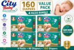 4 bag packs 160 diapers - Image 5