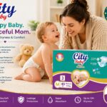 City Baby Diapers – Size M / Size 3: Suitable for babies weighing 5 - 9 Kg, approximately 3 - 6 months.