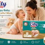 City Baby Diapers Size XXL / Size 6: Suitable for babies weighing 16+ Kg, approximately 24+ months.
